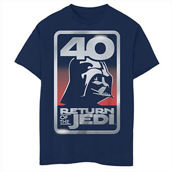 Boys 6-20 Star Wars The Return Of The Jedi Fortieth Logo Graphic Tee
