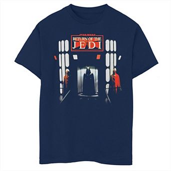 Disney's Star Wars Boys 8-20 The Return Of The Jedi Darth Vader Elevator Tee