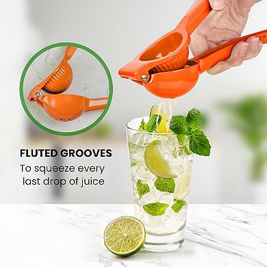 Zulay Kitchen Single Bowl Lemon Squeezer