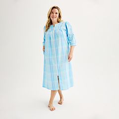 Petite Lands' End Cotton Terry Long Spa Bath Robe