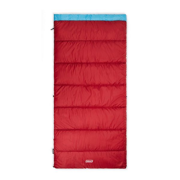 Coleman&reg; Flatlands 45&deg;F Big & Tall Sleeping Bag - Red