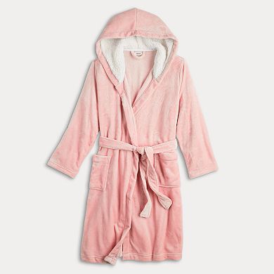 Women's Sonoma Goods For Life® Midi Hooded Wrap Robe