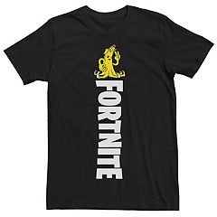 Junior's Fortnite Victory Royale Gold Script Graphic Tee Black Medium 