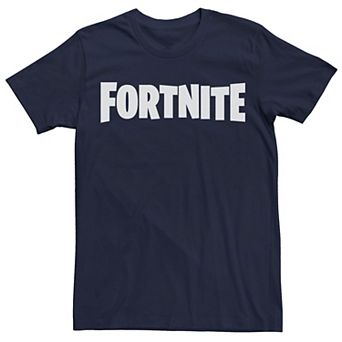 Boys Fortnite Greyscale Classic Logo Plus Tee