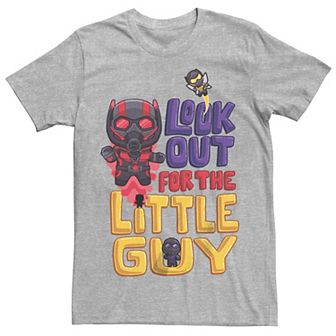 Boys 8-20 & Husky Marvel Ant-Man And The Wasp: Quantumania Look Out Little Guy Graphic Tee