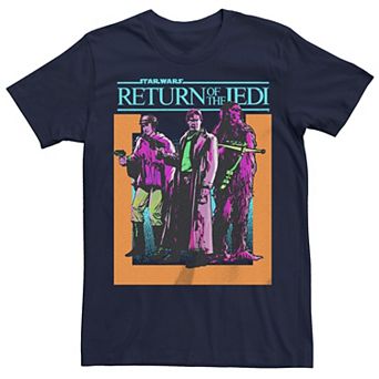 Disney's Star Wars Boys The Return Of The Jedi Rabatallion Chewbaca Han Solo Princess Leia Plus Tee