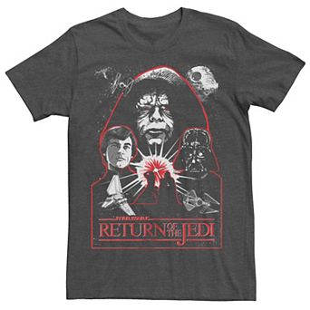 Boys 8-20 Star Wars The Return Of The Jedi The Finale Of Trilogy Poster Husky Graphic Tee