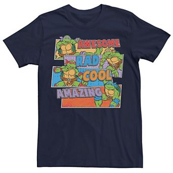 Boys Teenage Mutant Ninja Turtles Awesome Panels Plus Tee
