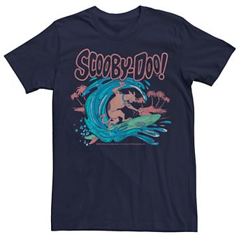 Boys 8-20 Scooby-Doo Surfing Title Logo Husky Graphic Tee