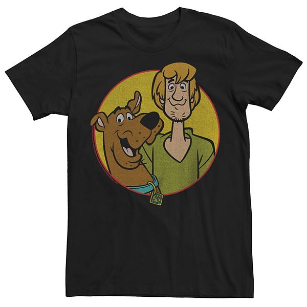 Boys Scooby-Doo Shaggy And Scoobs Circle Portrait Plus Tee