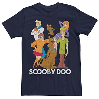 Boys Scooby Doo Group Portrait Logo Plus Tee