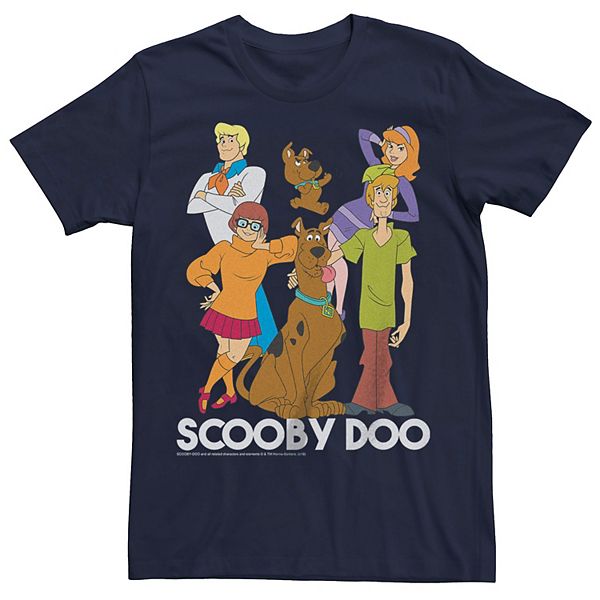 Boys Scooby Doo Group Portrait Logo Plus Tee