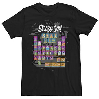 Boys Scooby Doo Periodic Table Of Ghouls Plus Tee