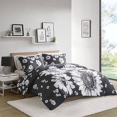 Intelligent Design Lilith Floral Reversible Comforter Set with Sham
