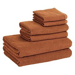 Better Trends Pegasus 100% Cotton 3 Piece Bath Mat & Towel - Beige