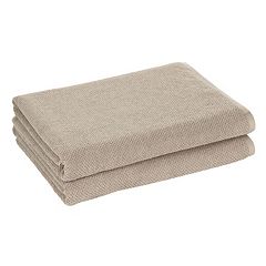 Nate Home by Nate Berkus Cotton Textured Weave Hand Towels - Set of 4 - Beige