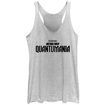 Disney's Marvel Ant-Man And The Wasp Quantumania Juniors' Logo Tribrend Racerback Graphic Tank Top Top