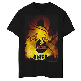 Boys 8-20 Dungeons & Dragons Ampersand Poster Tee