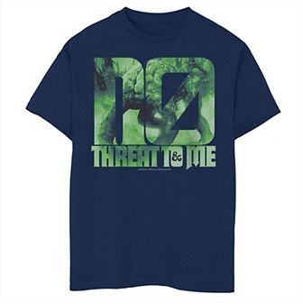 Boys 8-20 Dungeons & Dragons No Theat To Me Logo Tee