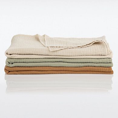 Nate Home by Nate Berkus Washed Gauze Cotton Throw