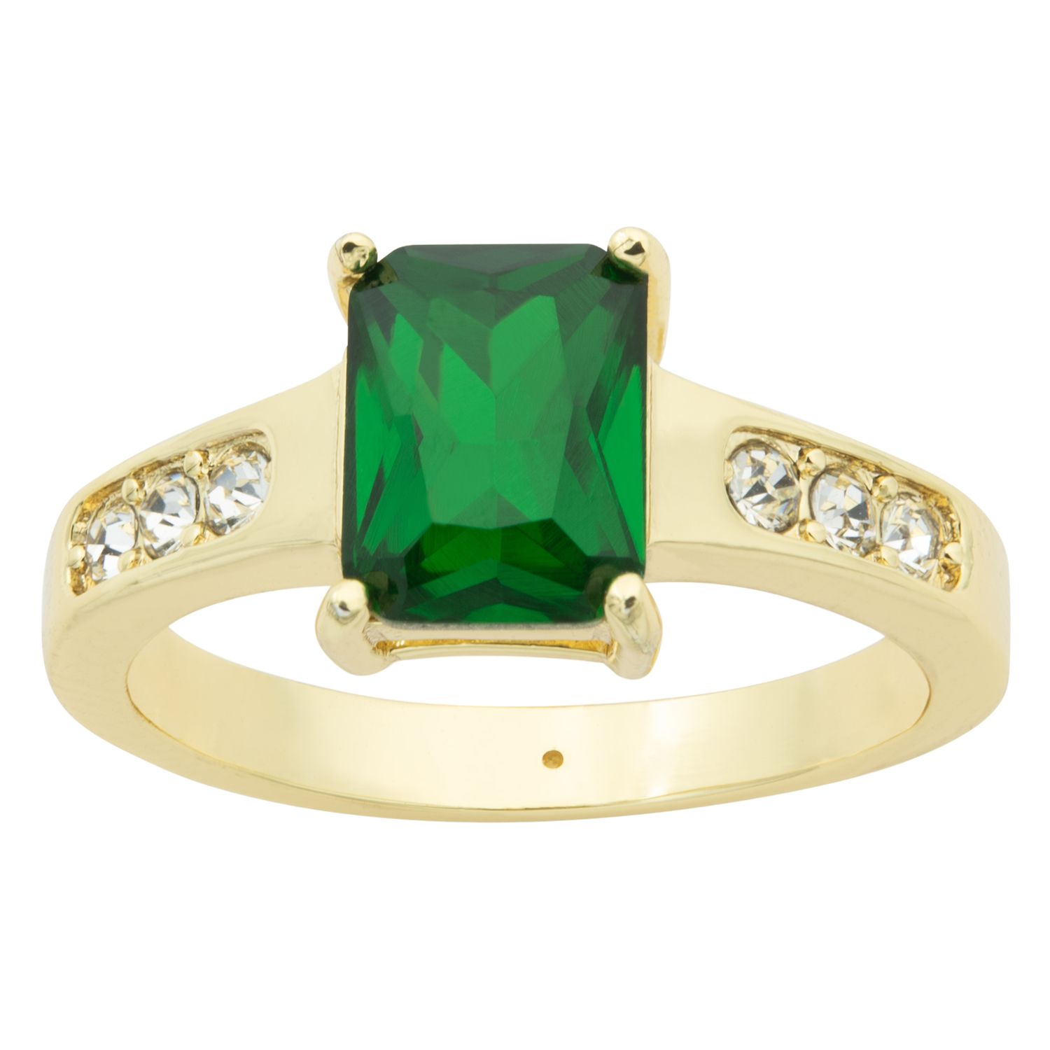 Kohls emerald rings sale