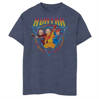 Boys 6-20 Avatar Last Airbender Zuko Aang Katara Tee
