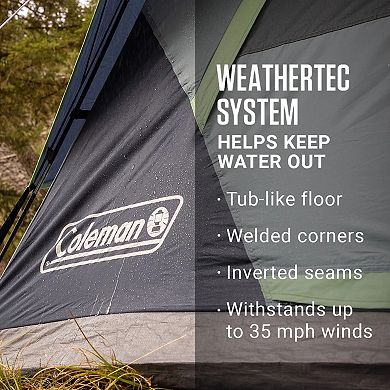 Coleman Skydome Blue Nights 6-Person Tent