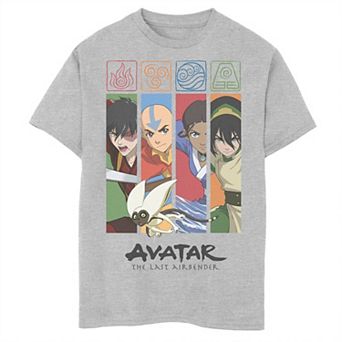 Boys 8-20 Avatar The Last Airbender Cast Elements Tee