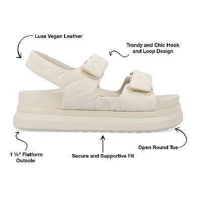 Journee Debby Women's Platform Sandals