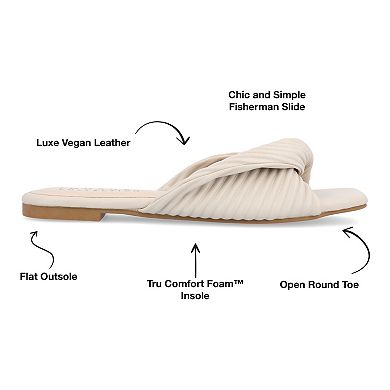 Journee Emalynn Tru Comfort Foam™ Women's Slide Sandals