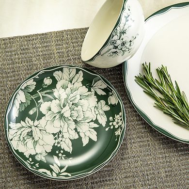 222 Fifth Brittany Sage 12-pc. Dinnerware Set