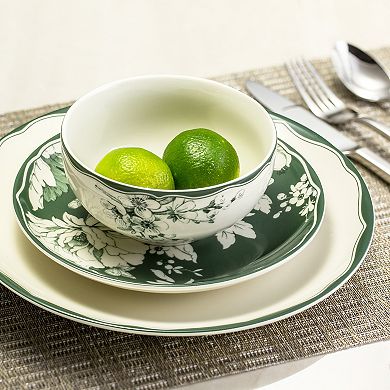 222 Fifth Brittany Sage 12-pc. Dinnerware Set