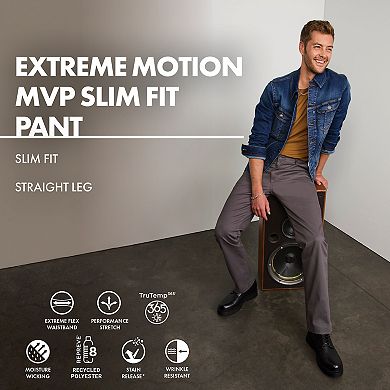 Men's Lee® Extreme-Motion MVP Slim-Fit Straight-Leg Pants