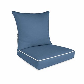 Home Fashions International O'Linen Deep Seat Cushion Set