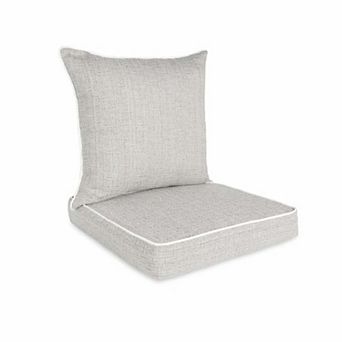 Home Fashions International O'Linen Deep Seat Cushion Set
