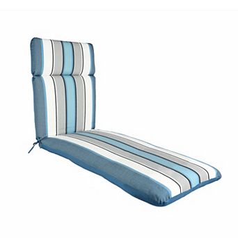 Home Fashions International O'Sundeck Stripe Chaise Lounge Cushion