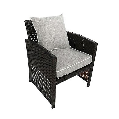Home Fashions International O'Fiddlestix 4-piece Single U Chair Cushion Set
