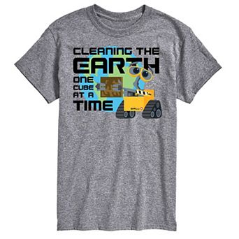 Disney's Wall-E Big & Tall Cleaning Earth Graphic Tee