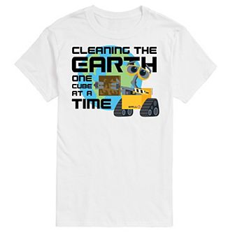 Disney's Wall-E Big & Tall Cleaning Earth Graphic Tee