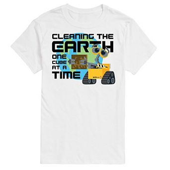 Disney's Wall-E Big & Tall Cleaning Earth Graphic Tee