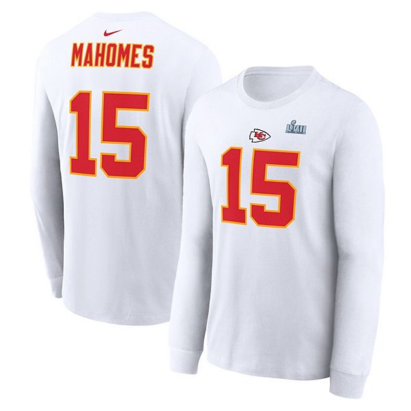 Youth Kansas City Chiefs Patrick Mahomes Nike Gray Super Bowl LVII