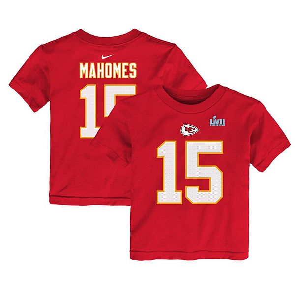 Men's Kansas City Chiefs Patrick Mahomes Red Super Bowl LVII Big & Tall  Name & Number T-Shirt