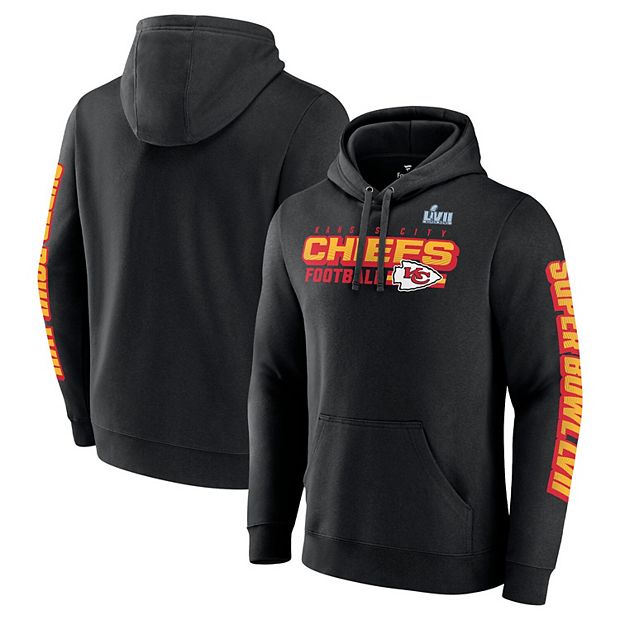 Women's Fanatics Branded Black Kansas City Chiefs Super Bowl LVII Plus Size  Star Trail Long Sleeve V-Neck T-Shirt