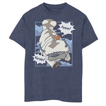 Boys 8-20 Avatar The Last Airbender Appa Yip Yip Tee