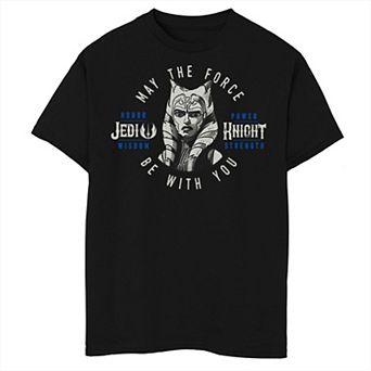 Boys 6-20 Star Wars Clone Wars Ahsoka Jedi Knight Portrait Tee