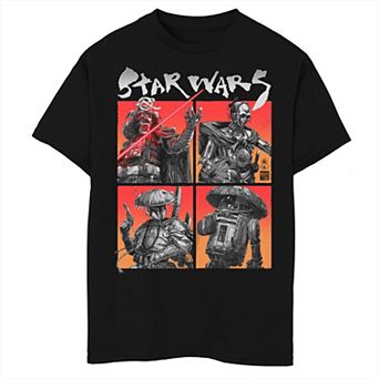 Boys 6-20 Star Wars Visions Warrior Box Up Tee