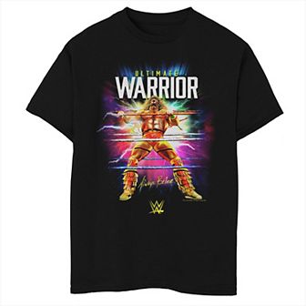 Boys WWE Ultimate Warrior Blast Poster Tee