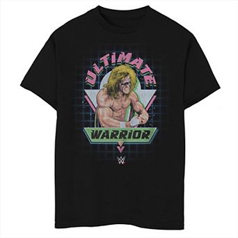 Boys 8-20 WWE Ultimate Warrior Pump Poster Tee