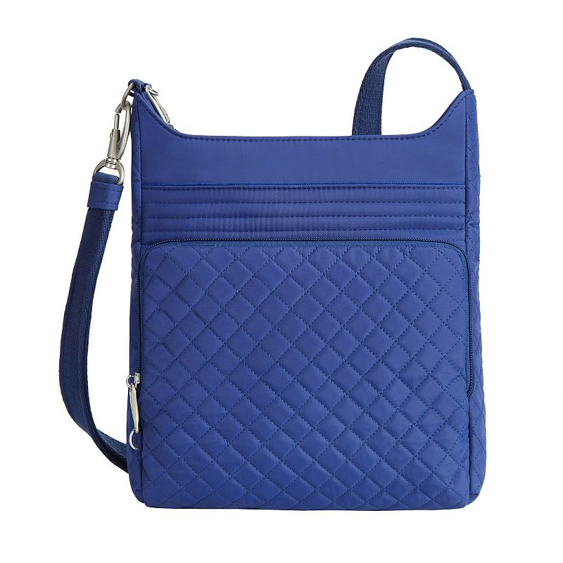 Travelon Anti-Theft Boho Crossbody Bag, Lash Blue