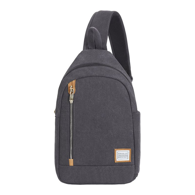 Travelon Anti-Theft Heritage Sling Bag, Silver
